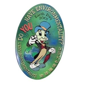 Disney Japan Jiminy Cricket Epcot Earth Day Pin